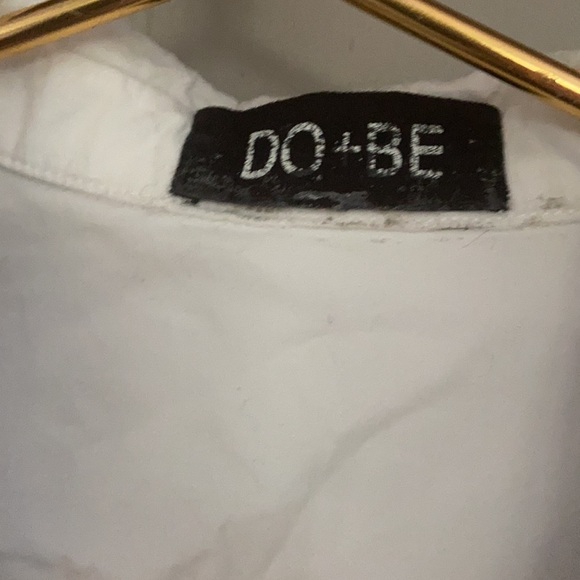 Do+be | Button Down Stripe Tunic Shirt - Picture 3 of 5